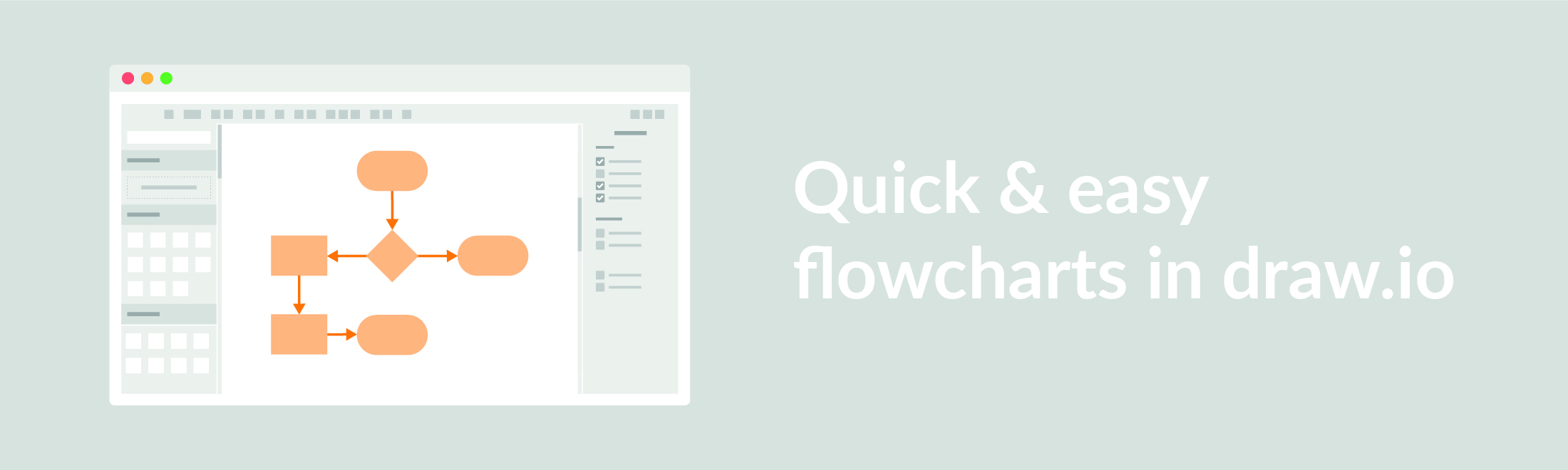 flowcharts in draw.io