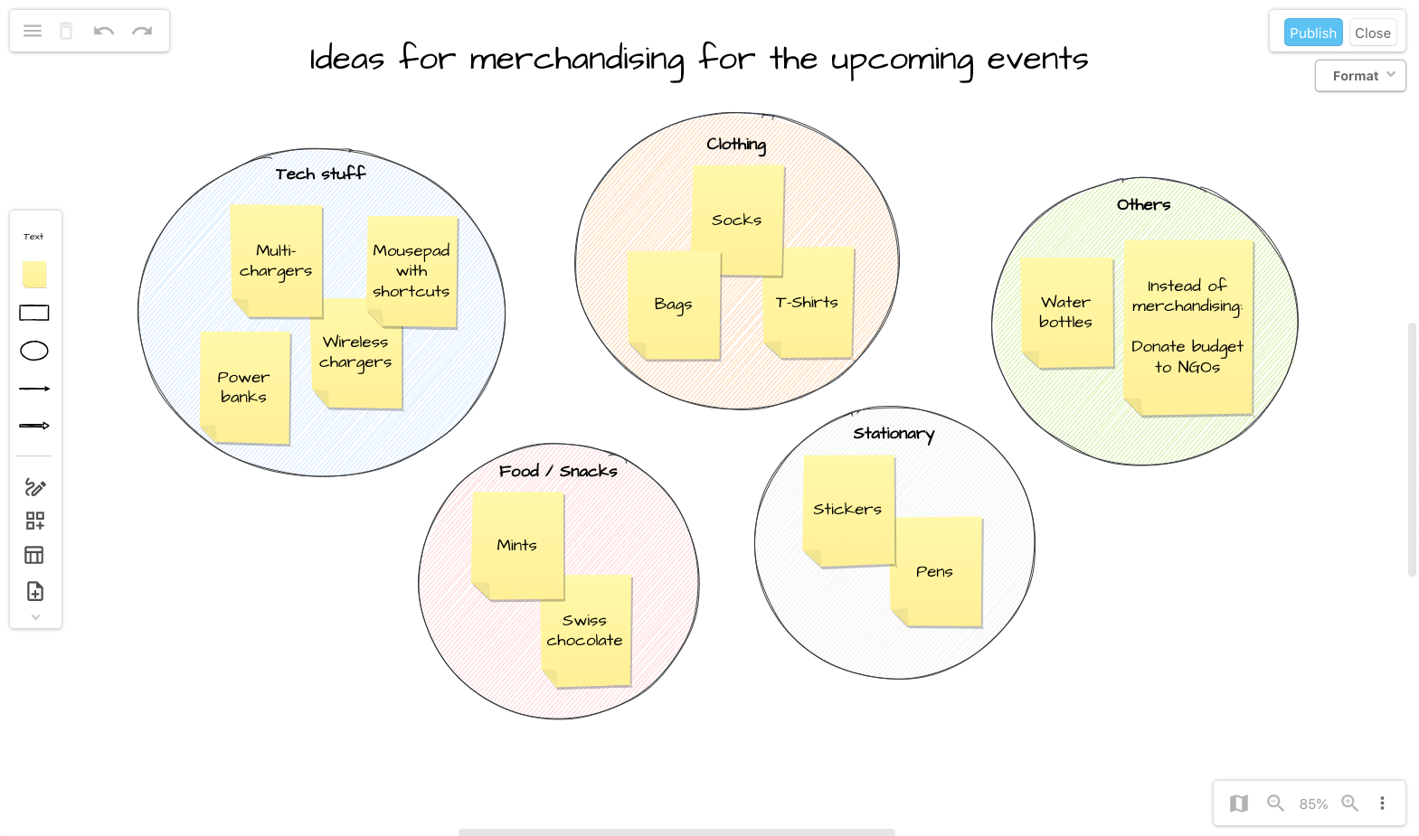 The draw.io Boards editor